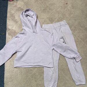 Sweatpant and sweatshirt